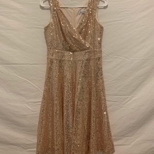 Champagne Party Dress